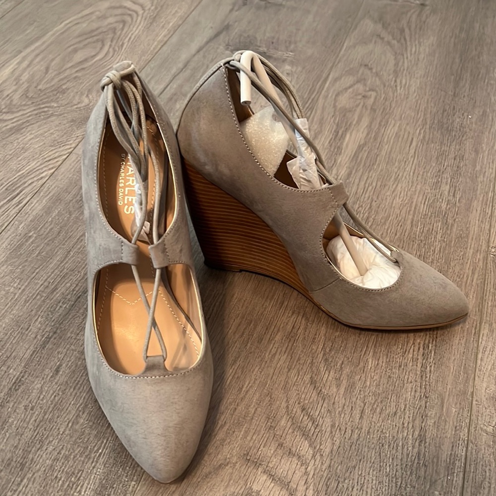New Charles by Charles David Laced Wedges